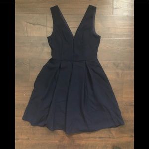 ModCloth Navy Blue A-Line dress
